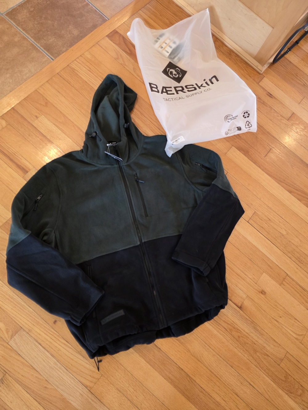 Baerskin Tactical Hooded Fleece Jacket